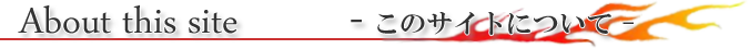 このサイトについて